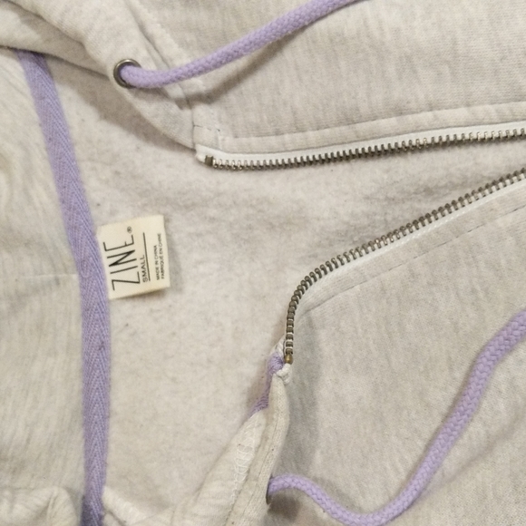 Zine zip up hoodie - Picture 5 of 6